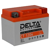 Аккумулятор Delta CT 1204 (4 Ah) 50 А, (YTX4L-BS)